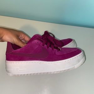 Nike Air Force 1 Sage Low Platform